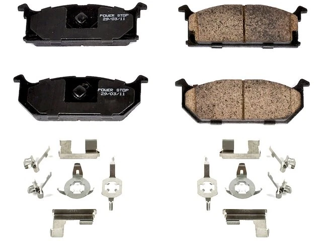 Juego de pastillas de freno delanteras 49WDBX16 para Geo Metro 1989 1990 1991 1992 1993 1994 Foto 1 de 1