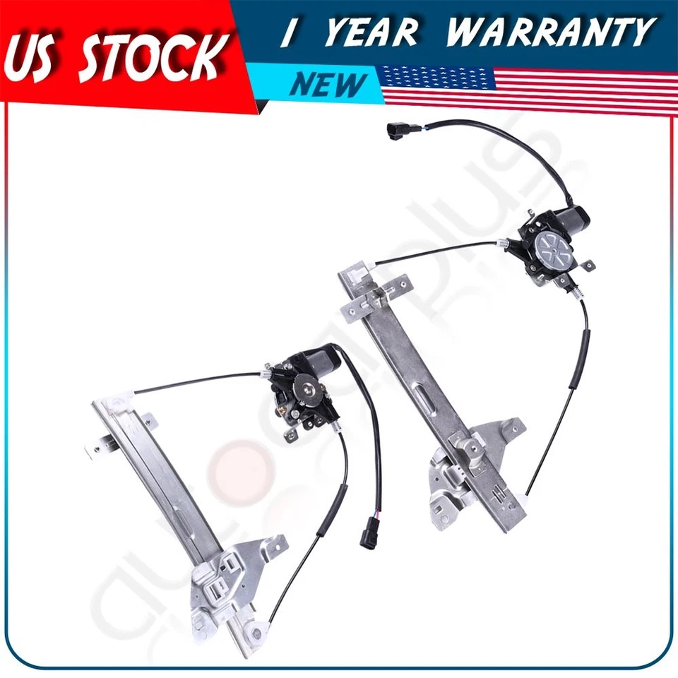 Fits 2000 Chevrolet Impala Rear Left Right with Motor New Power Window Regulator - Изображение 1 из 1