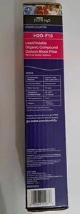 NEW WATTS PURE H2O F13 UNDER SINK CARBON BLOCK WATER FILTER FOR PUSH BUTTON Read - Picture 1 of 2