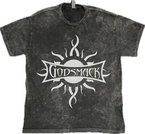 Camiseta Godsmack Tribal Sun Rock Band 100% Algodón Camiseta Lavada De Colección - Imagen 1 de 2