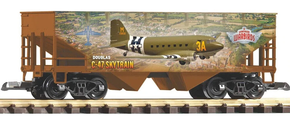 PIKO G Scale ~ New 2025 ~ Vintage Warbirds C-47 ~ Hopper ~ 38940 - Image 1 of 1