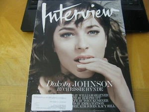 2016 MAY INTERVIEW MAGAZINE DAKOTA JOHNSON ON COVER &  KACY HILL INSIDE  REDUCED - Picture 1 of 11