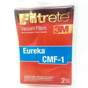 2 Filtrete Vacuum Filters Eureka CMF-1 Fits 4300 4400 4670 5180 5190 SC4180 - Picture 1 of 3
