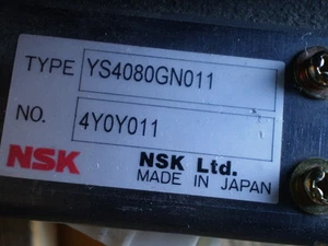 NSK TYPE YS4080GN011 SERVO MOTOR MEGATORQUE > - Picture 1 of 2