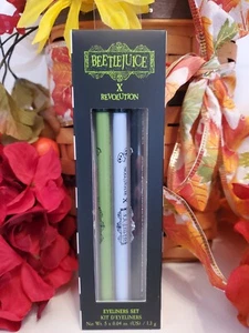 Beetlejuice🪲 Set of 5 ~ Eyeliners by Revolution X ~ Awsome Colors!! ~ New ~ - Picture 1 of 3