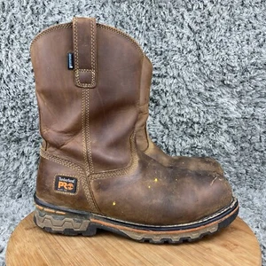 Timberland Pro Stivali Uomo 8,5 M Vera Grana Punta Composita Anti Fatica Pelle - Foto 1 di 10