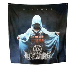 "Bandera/bandera THY ART IS MURDER (Guerra Santa) 42"" X 42" - Imagen 1 de 2