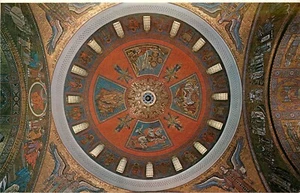 St. Louis Cathedral Dome Missouri MO Postcard - Picture 1 of 2