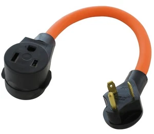 AC WORKS® Welder Adapter | NEMA TT-30P to NEMA 6-50R, 30A to 50A, 1.5ft - Picture 1 of 6