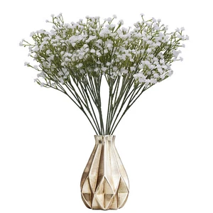 12x Artificial Gypsophila Baby Breath Flower Christmas Home Wedding Decor White - Picture 1 of 12