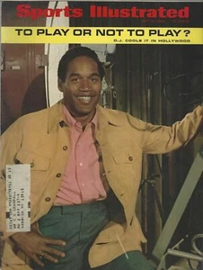 July 14, 1969 O.J. OJ Simpson Buffalo Bills Sports Illustrated - Picture 1 of 1