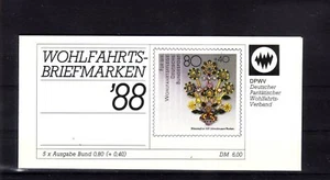 BRD Wohlfahrt Markenheft DPWV 1988 postfrisch (europa:13990)  - Bild 1 von 2