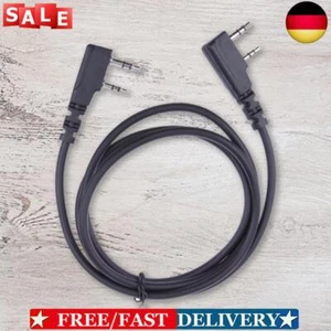 2-poliges Clone-Kopierkabel für Puxing Wouxun Linton Kenwood 2-Wege-Radio - Afbeelding 1 van 5