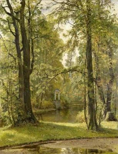 Autumn on Krestovsky Island , by Ivan Shishkin - Picture 1 of 1