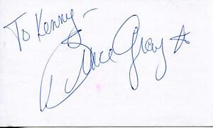 Bruce Gray Autograph Actor The Incredible Hulk Tour Of Duty Signed Card