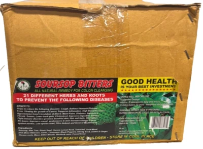 Бутылки Soursop Bitters (12 упаковок/футляр) 16 унций оптом - Изображение 1 из 4