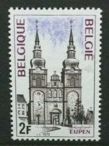 BELGIUM 1973 Tourist Publicity St Nicholas Church Eupen. Set of 1. MNH. SG2321. - Picture 1 of 1