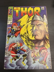 Cómic The Mighty Thor #158 Origin Retold Marvel Comics 1968 (Com17) - Imagen 1 de 12