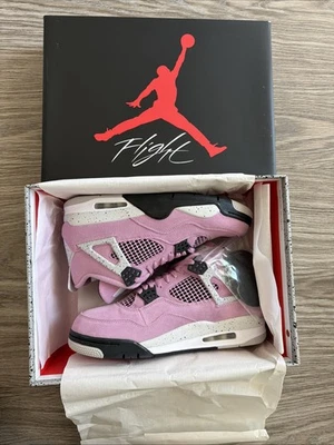 Air Jordan 4 ретро орхидея W размер 11,5 - Изображение 1 из 4