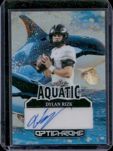 Dylan Rizk 2025 Leaf Optichrome Prismatic Orca Auto Autograph 1/1 Rookie - Picture 1 of 2