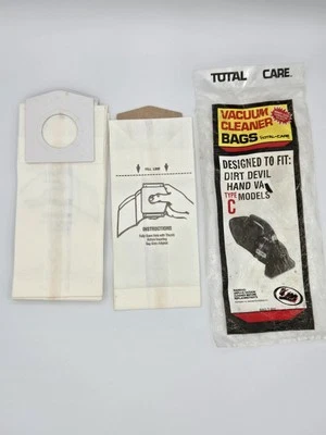 6 Total Care Royal Hand Vacuum Filter Bags, Dirt Devil Hand Vac Vacuum Cleaners  - Image 1 of 4