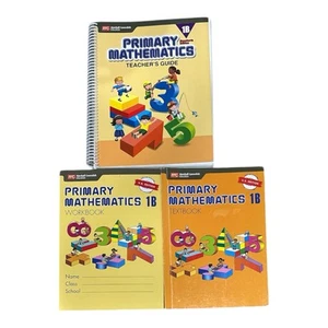 Singapore Math Primary Mathematics Level 1 1B Workbook Textbook Teacher’s Guide - Picture 1 of 1