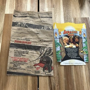 Bolsa Happy Meal 1993 Película Parque Jurásico McDonald's Caja grande de papas fritas - Imagen 1 de 10