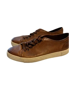 Sneakers uomo Frye in pelle marrone Astor stringate cognac 3481695-C0G taglia 10 - Foto 1 di 9