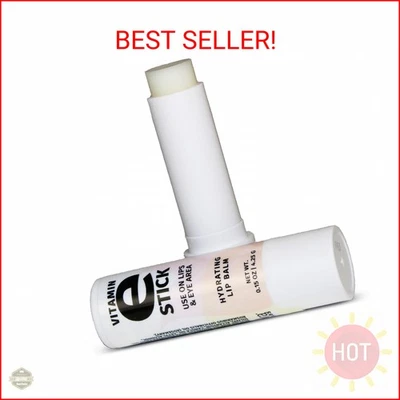 Reviva Labs Vitamin E Stick - Bálsamo labial hidratante para lábios rachados e sob os olhos Ca - Imagem 1 de 2