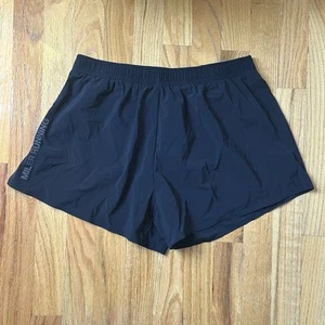 Miler running Mens Medium Black Work Running Shorts 3” In-Seam - Picture 1 of 9
