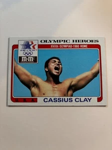 1983-84 Topps M&M's Olympic Heroes #7, Muhammad Ali,Cassius Clay - Picture 1 of 3