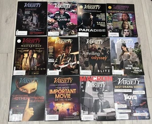 Variety Magazines - 2024 & 2025 SET OF 12 - Imagen 1 de 13