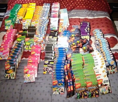 lot de jeu de cartes uno plus de 250 paquets plus d'infos sur demande  - Photo 1/4