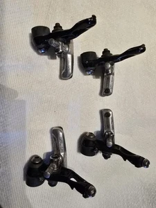 Vintage Shimano Deore LX BR-M565 Brake Caliper Set Cantilever MTB Black 90s A4 - Picture 1 of 9