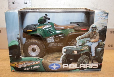 ERTL Polaris XPLORER 400 ATV 4x4 Quad 1:18 Die-Cast Metal Foto 1 de 4