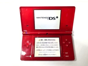 Console Portable Nintendo DSi Rouge TWL-001 Région Japonaise Testée - Photo 1/12