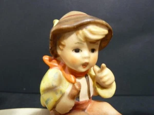 HUMMEL W.GERMANY PORZELLAN (HUM 34 (TMK 3) ASCHENBECHER GESANGSUNTERRICHT 6" 1958er HQ 289 - Bild 1 von 6