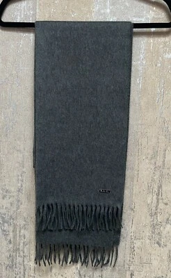 Bufanda de cachemir gris Loro Piana Foto 1 de 4