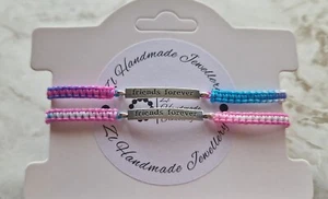 Friendship Ombre Bracelets Set Friends Forever Handmade Braided For Women *UK* - Picture 1 of 3