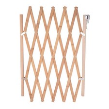 wood accordion gate