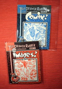 Art Spiegelman 1979 Top Drawer Rubber Stamp Catalogues #1 & #2, excellent - Picture 1 of 22