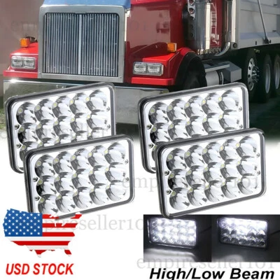 Faro LED 4x6"" haz alto/bajo apto para camioneta Chevrolet Western Star 4900  Foto 1 de 4