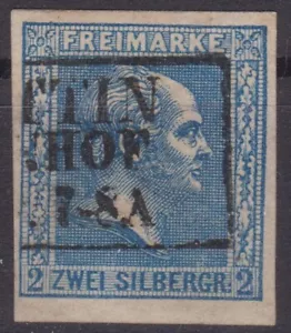 == Ad Prussia Mi. 11a Postmarked R3, Cat. == - Picture 1 of 1