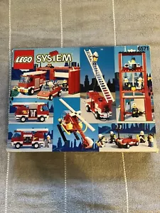 LEGO SYSTEM 6571 FLAME FIGHTERS BRAND NEW SEALED PERFECT CONDITION VINTAGE CITY - Picture 1 of 6