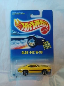 Hot Wheels 1995 serie de tarjetas azules antiguas 442 W-30 #267 - Imagen 1 de 3