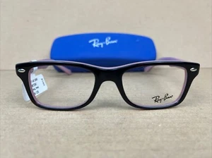 Occhiali da vista Ray Ban Kids RB 1531 3580 Hava rosa opale e nero 46-16-125 montatura NUOVI - Foto 1 di 7