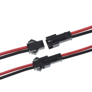10 piezas conector de cable 15 cm de largo JST SM 2 pines enchufe macho-hembra kit electrónico hágalo usted mismo - Imagen 1 de 12