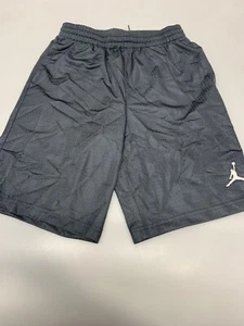 Air Jordan Shorts Athletic Gray L Youth Men's A37 - Picture 1 of 5