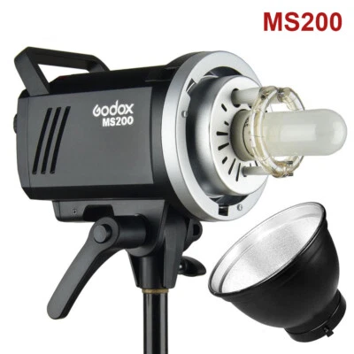 Godox MS200 Studio Flash Strobe 200W GN53 5600K For Bowens Mount Monolight 2.4G - Image 1 of 4