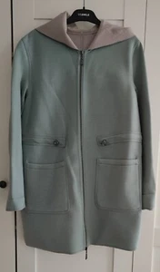 Madeleine Mantel Jacke Blau-Grün Beige Übergang leicht Gr. S / 36 / 38 - Bild 1 von 4